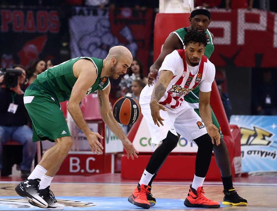 Ευρωλίγκα - Euroleague - Ολυμπιακός - Παναθηναϊκός. 