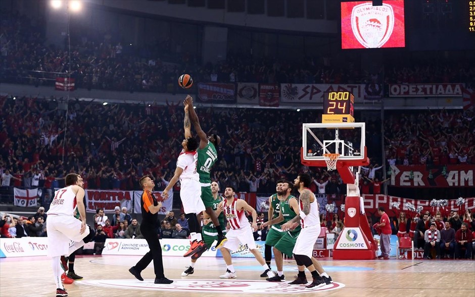 Ευρωλίγκα - Euroleague - Ολυμπιακός - Παναθηναϊκός. 