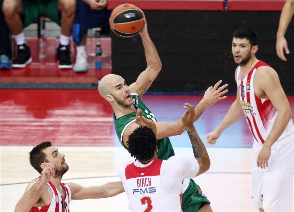 Ευρωλίγκα - Euroleague - Ολυμπιακός - Παναθηναϊκός. 