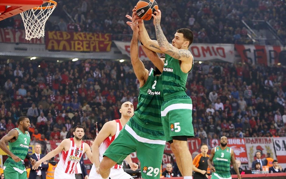 Ευρωλίγκα - Euroleague - Ολυμπιακός - Παναθηναϊκός. 