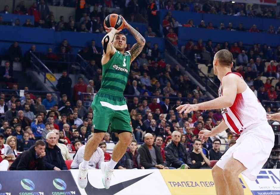 Ευρωλίγκα - Euroleague - Ολυμπιακός - Παναθηναϊκός. 