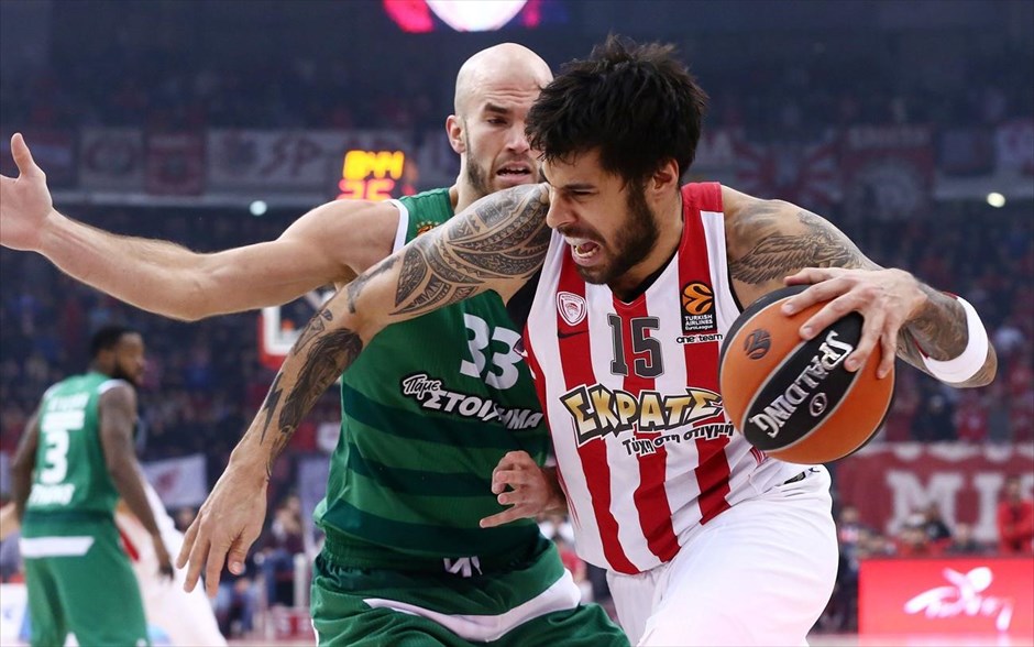 Ευρωλίγκα - Euroleague - Ολυμπιακός - Παναθηναϊκός. 