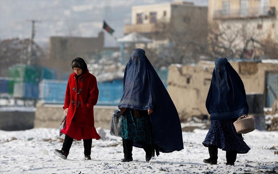 Καθημερινή ζωή στο Αφγανιστάν . Στιγμιότυπο από την πρωτεύουσα του Αφγανιστάν Καμπούλ.