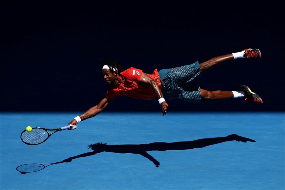 World Press Photo Awards 2017 - Sports Singles - 2. Το δεύτερο βραβείο στην κατηγορία «Sports, Singles» απέσπασε ο Cameron Spencer για τη φωτογραφία του Γκαέλ Μονφίς κατά τη διάρκεια του Αυστραλιανού Όπεν.