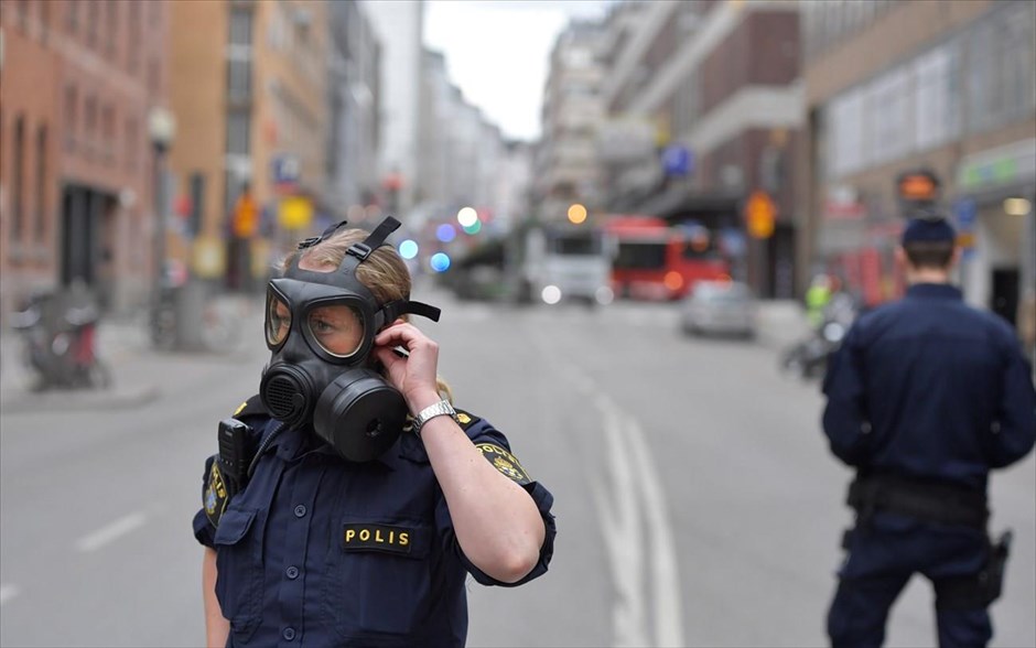 Φορτηγό - επίθεση - Στοκχόλμη - Σουηδία - αστυνομία. 