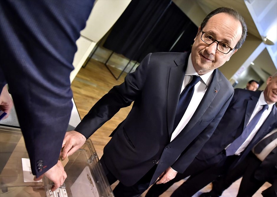 Γαλλία - εκλογές - κάλπες - Ολάντ. 