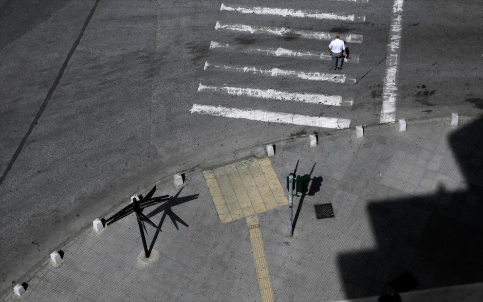 Στους δρόμους της Θεσσαλονίκης . Στιγμιότυπο από δρόμο της Θεσσαλονίκης.&nbsp;