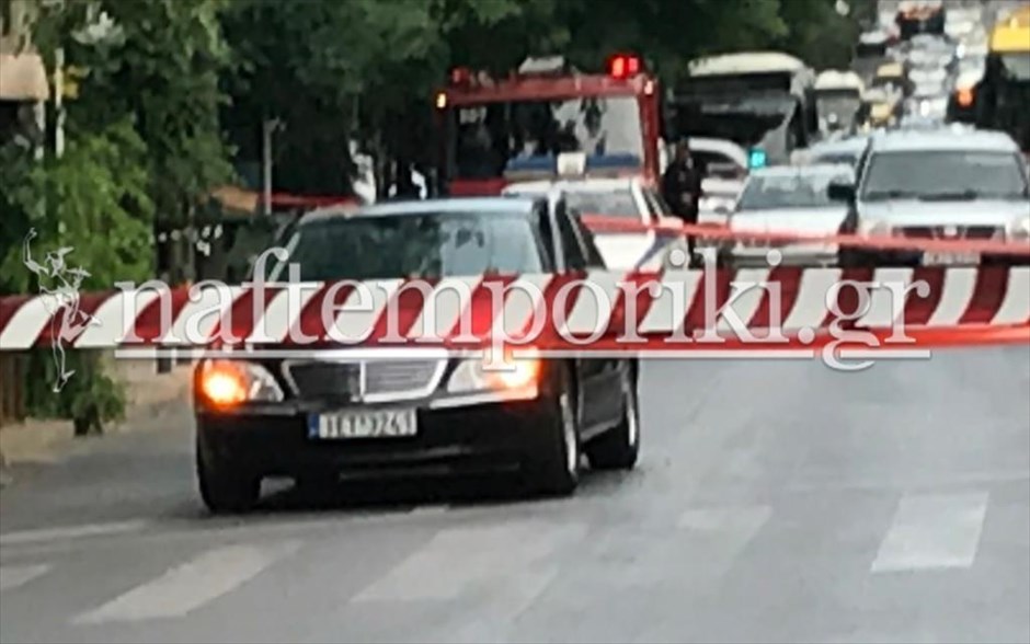 Έκρηξη σε αυτοκίνητο στην οδό Μάρνη. 