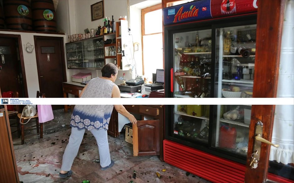 Ζημιές στη νότια Λέσβο από τα 6,1 Ρίχτερ. Πλωμάρι