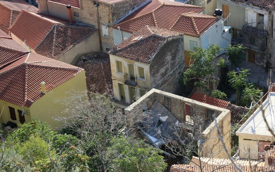 Ζημιές στη νότια Λέσβο από τον ισχυρό σεισμό. Πλωμάρι