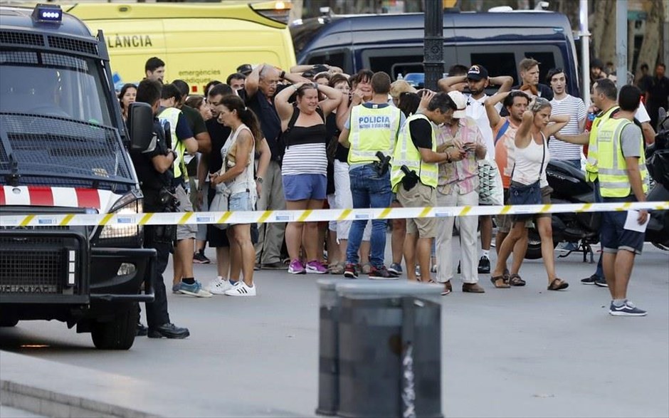 Τρομοκρατική επίθεση στη Βαρκελώνη- Ισπανία. 