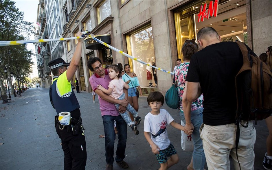 Τρομοκρατική επίθεση στη Βαρκελώνη- Ισπανία. 