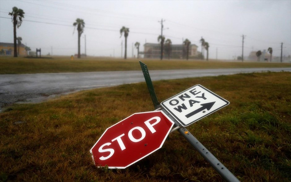 Τέξας - τυφώνας Χάρβεϊ. Κόρπους Κρίστι
