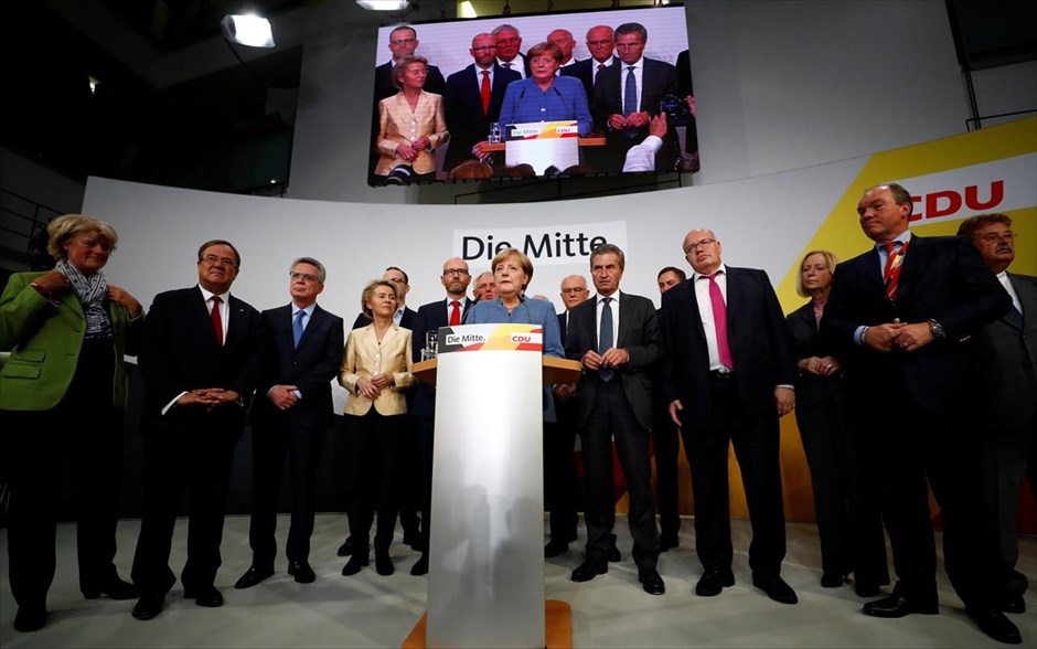 Γερμανία - Εκλογές - CDU - Μέρκελ. 