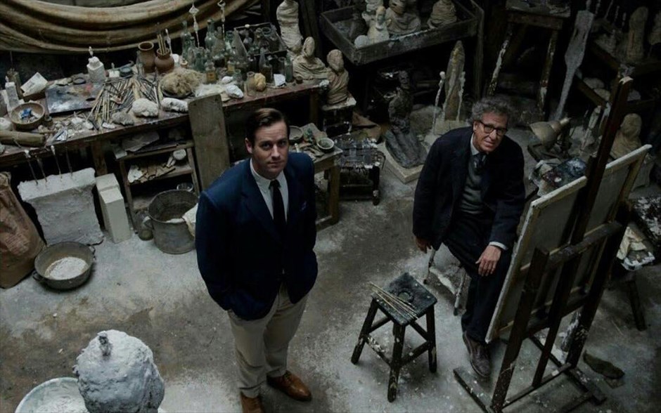 «Η τελευταία πινελιά». «Η τελευταία πινελιά»: Η βιογραφική ταινία του Στάνλεϊ Τούτσι, με τον - βραβευμένο με Όσκαρ - Τζέφρι Ρας και τους&nbsp; Άρμι Χάμερ, Κλεμάνς Ποεσί και Τζέιμς Λορντ, αφηγείται την ιστορία της συγκινητικής και ιδιότυπης φιλίας μεταξύ του Αμερικανού συγγραφέα και θιασώτη της τέχνης, Τζέιμς Λορντ, και του παγκοσμίου φήμης ζωγράφου και γλύπτη, Αλμπέρτο Τζιακομέτι.