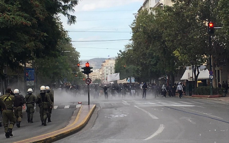  Πανεκπαιδευτικό συλλαλητήριο- επεισόδια. 