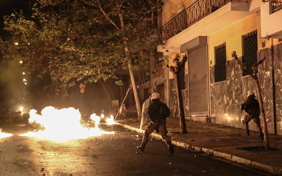 Επεισόδια Πολυτεχνείο - Εξάρχεια. 