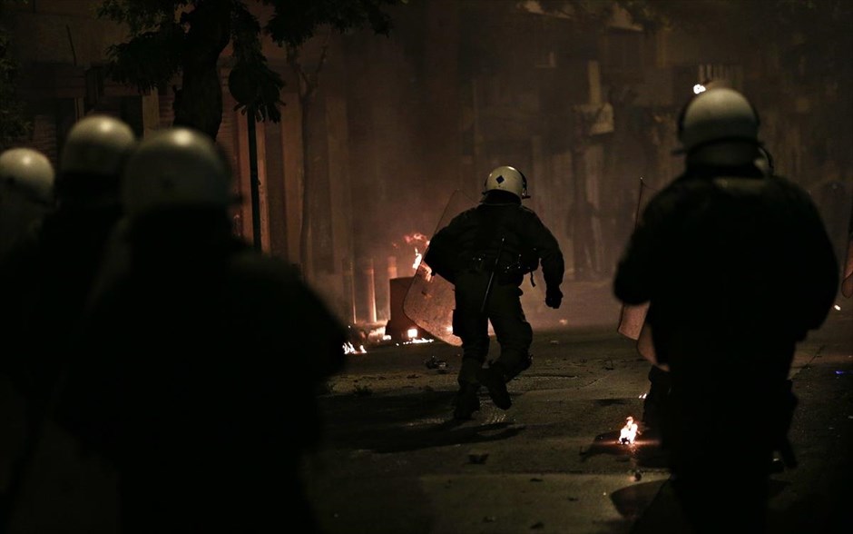 Πορεία - Αλέξανδρος Γρηγορόπουλος - Εξάρχεια - Επεισόδια. 