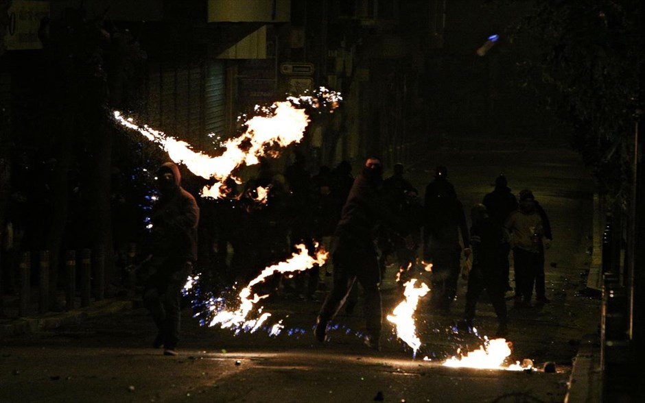 Πορεία - Αλέξανδρος Γρηγορόπουλος - Εξάρχεια - Επεισόδια. 