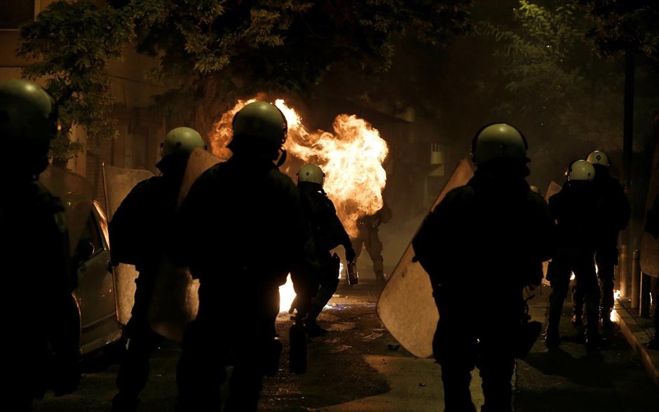 Πορεία - Αλέξανδρος Γρηγορόπουλος - Εξάρχεια - Επεισόδια. 