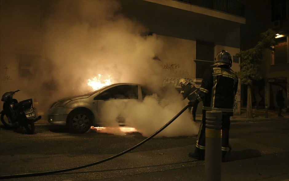 Πορεία - Αλέξανδρος Γρηγορόπουλος - Εξάρχεια - Επεισόδια. 