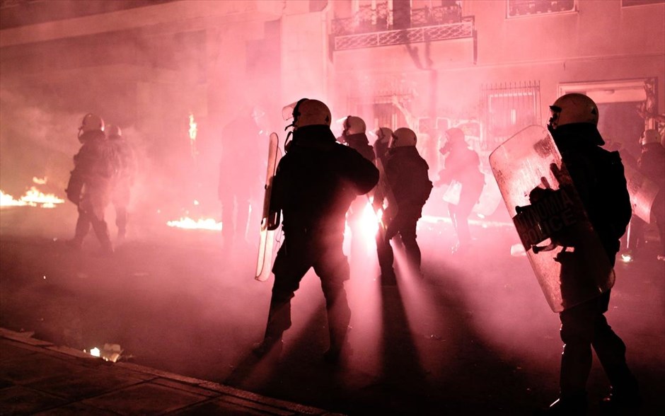 Πορεία - Αλέξανδρος Γρηγορόπουλος - Εξάρχεια - Επεισόδια. 