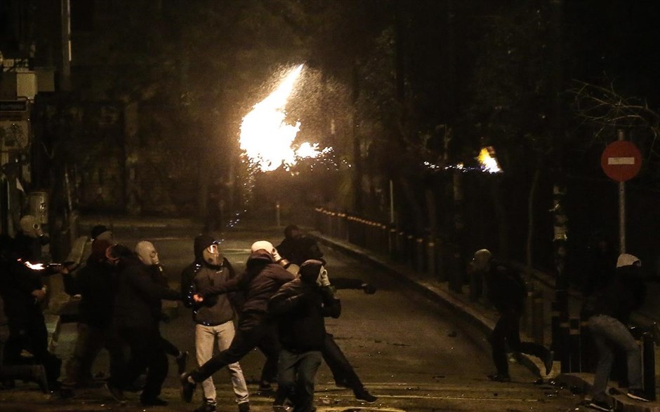 Πορεία - Αλέξανδρος Γρηγορόπουλος - Εξάρχεια - Επεισόδια. 