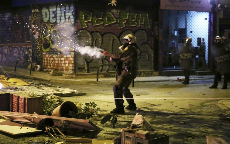 Πορεία - Αλέξανδρος Γρηγορόπουλος - Εξάρχεια - Επεισόδια. 