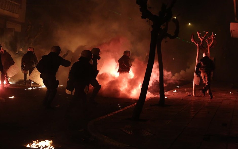 Πορεία - Αλέξανδρος Γρηγορόπουλος - Εξάρχεια - Επεισόδια. 