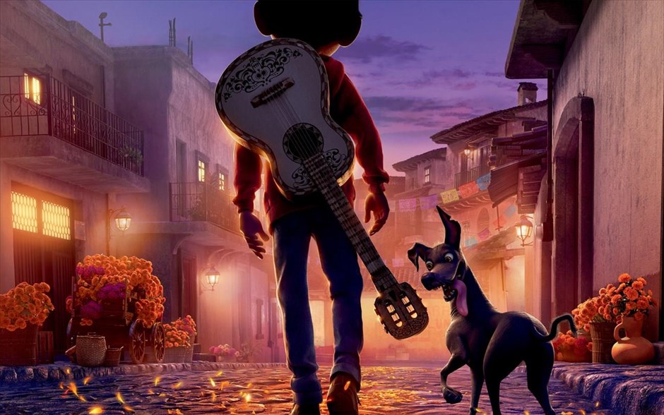 Coco: Το Γεύμα του Δάντη - Μία σύντομη ιστορία. Επηρεασμένη από τη μεξικανική παράδοση, η περιπέτεια φαντασίας κινουμένων σχεδίων των Λι Άνκριτς και Άντριαν Μολίνα, που έχει ήδη γνωρίσει τεράστια επιτυχία παγκοσμίως, διαδραματίζεται στον κόσμο των νεκρών.
