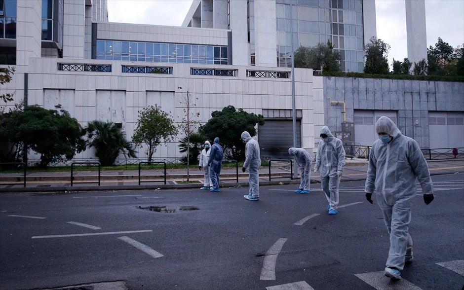 Έκρηξη βόμβας στο εφετείο Αθηνών. 