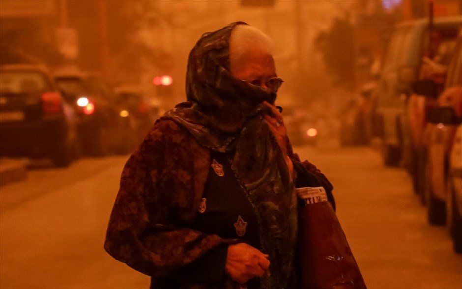 Αφρικανική σκόνη - Ηράκλειο Κρήτης. 