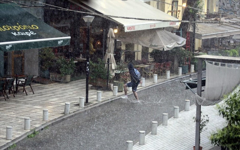 Κακοκαιρία στην Θεσσαλονίκη. 