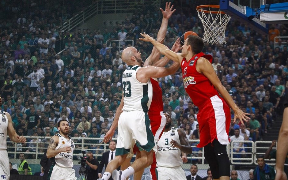 Παναθηναϊκός - Ολυμπιακός- μπάσκετ. BASKET LEAGUE / ΤΕΛΙΚΟΣ / ΠΑΟ - ΟΣΦΠ (ΦΩΤΟΓΡΑΦΙΑ: ΘΑΝΑΣΗΣ ΔΗΜΟΠΟΥΛΟΣ / EUROKINISSI)