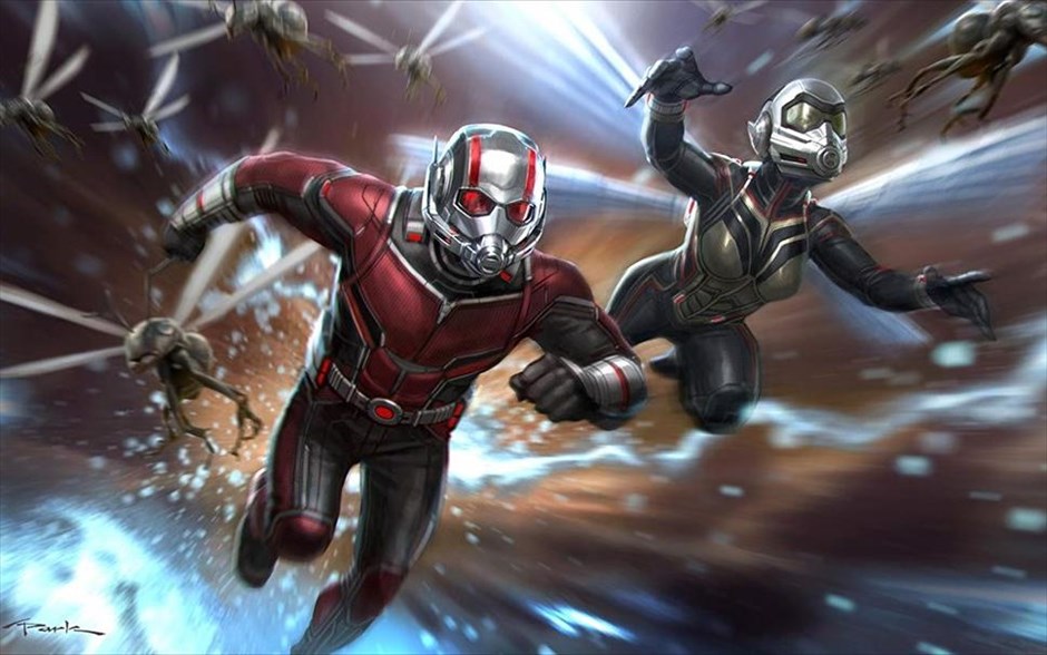 Ο Ant - Man και η Σφήκα. Ο Ant - Man και η Σφήκα:&nbsp;Μετά τις περιπέτειές του με τους Εκδικητές στο «Captain America: Εμφύλιος πόλεμος», ο ήρωας της Marvel έρχεται αντιμέτωπος με τις συνέπειες των επιλογών του ως σούπερ ήρωας και ως πατέρας, στην περιπέτεια φαντασίας του Πέιτον Ριντ.&nbsp;Ενώ προσπαθεί να ισορροπήσει την κανονική του ζωή με τις ευθύνες του ως Ant - Man, καλείται να ξαναφορέσει τη στολή του&nbsp;για μια επείγουσα αποστολή. Παίζουν οι Πολ Ρουντ, Εβάντζελιν Λίλι, Μισέλ Φάιφερ, Μάικλ Ντάγκλας και Λόρενς Φίσμπερν.