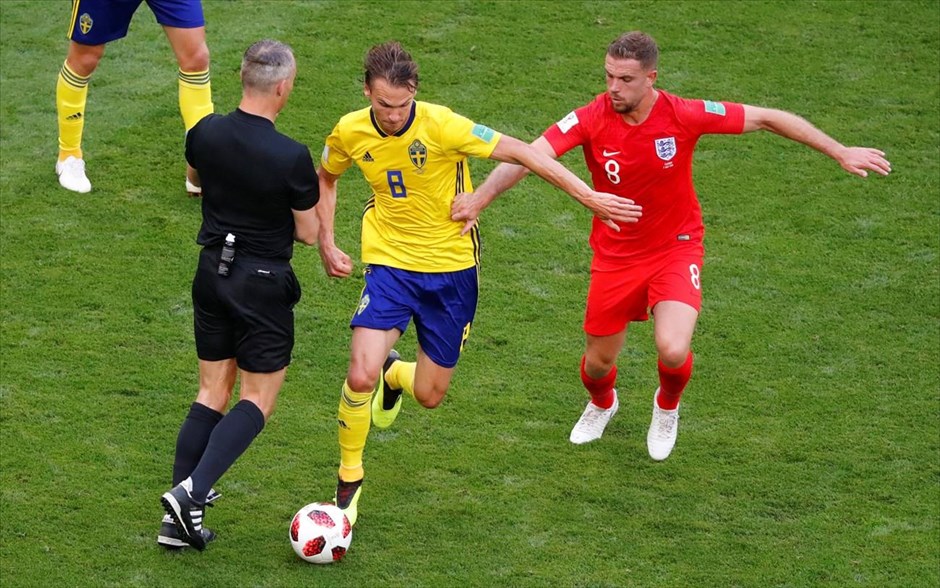 Μουντιάλ 2018- Σουηδία- Αγγλία. 