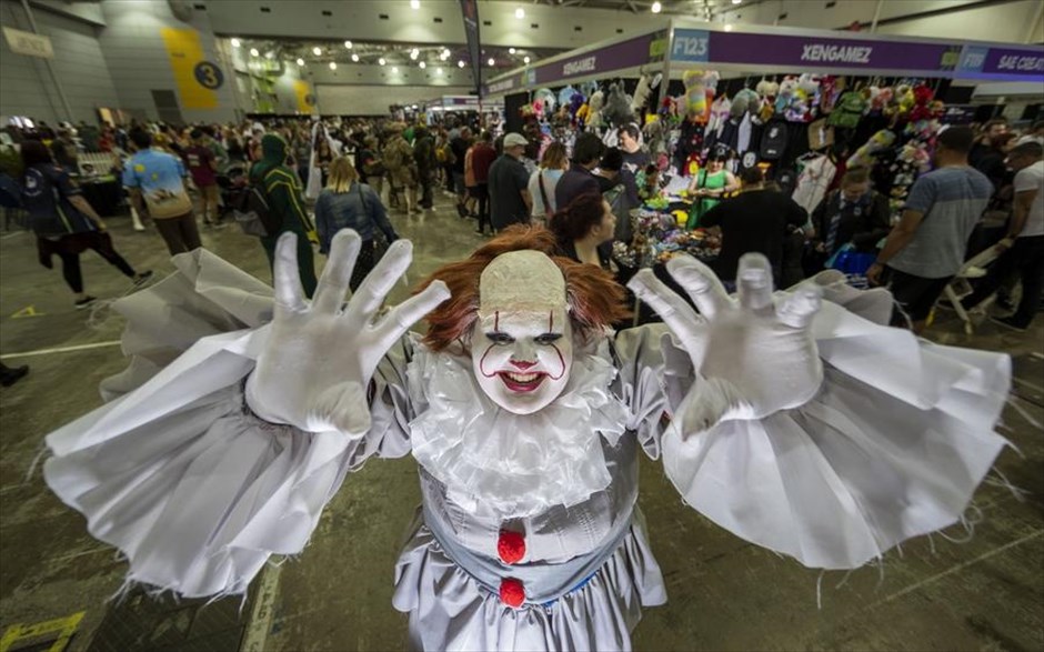 Έκθεση Comic Con στo Μπρίσμπεϊν. Στιγμιότυπο από την έκθεση «Oz Comic-Con» στο Μπρίσμπεϊν της Αυστραλίας.&nbsp;