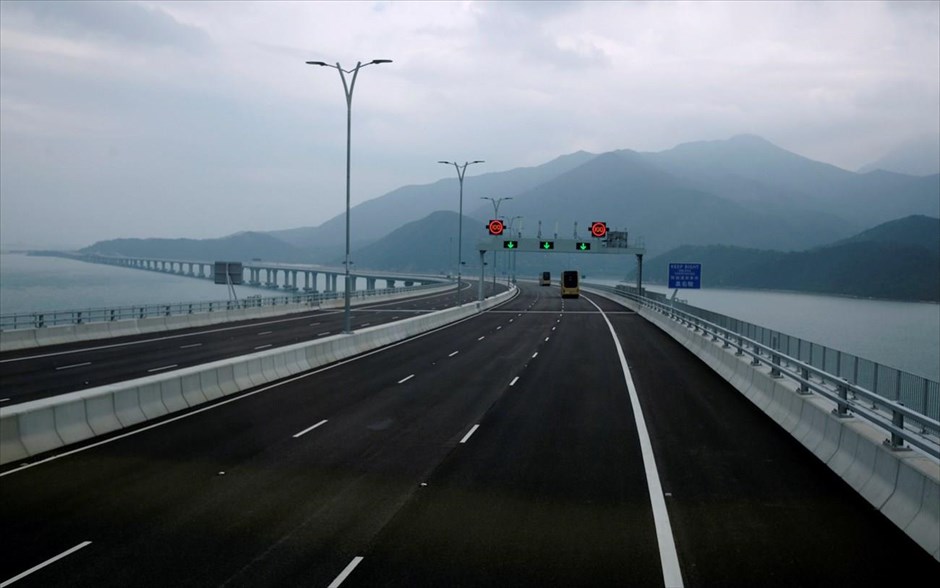 Γέφυρα Χονγκ Κονγκ- Τζουχάι- Μακάο. 
