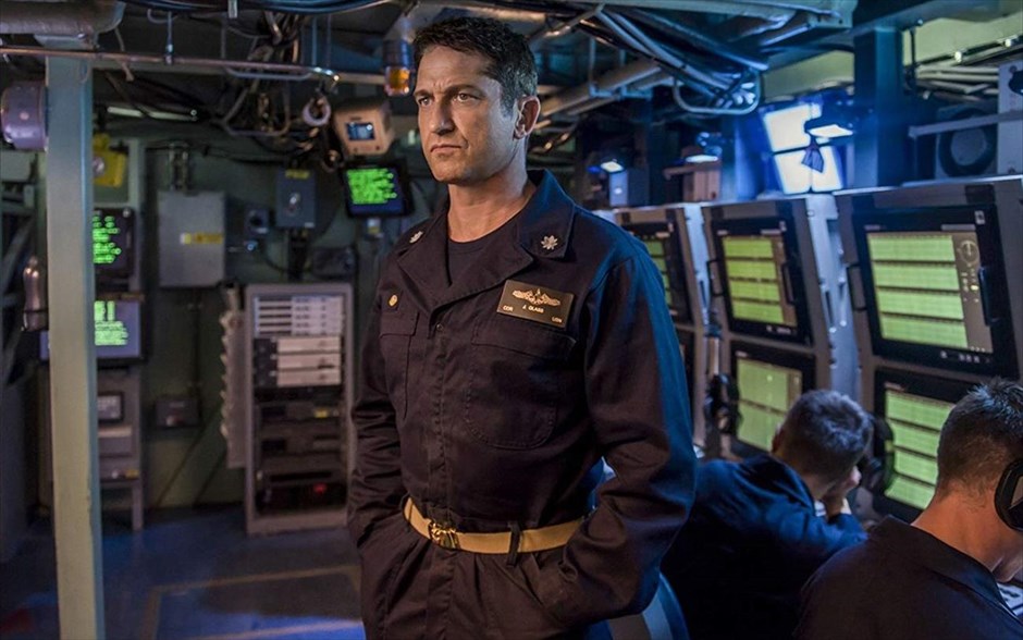 Hunter Killer. Στην υποβρύχια περιπέτεια του Ντόνοβαν Μαρς -με πρωταγωνιστή τον Τζέραρντ Μπάτλερ- ο κυβερνήτης ενός αμερικανικού υποβρυχίου αποστέλλεται σε βαθιά ρωσικά ύδατα για να σώσει τον εκλεγμένο Ρώσο πρόεδρο εν μέσω ενός στρατιωτικού πραξικοπήματος.