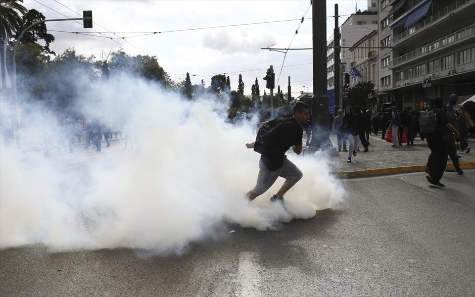Αθήνα- μαθητικό συλλαλητήριο- επεισόδια. 