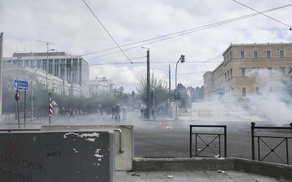 Αθήνα- μαθητικό συλλαλητήριο- επεισόδια. 