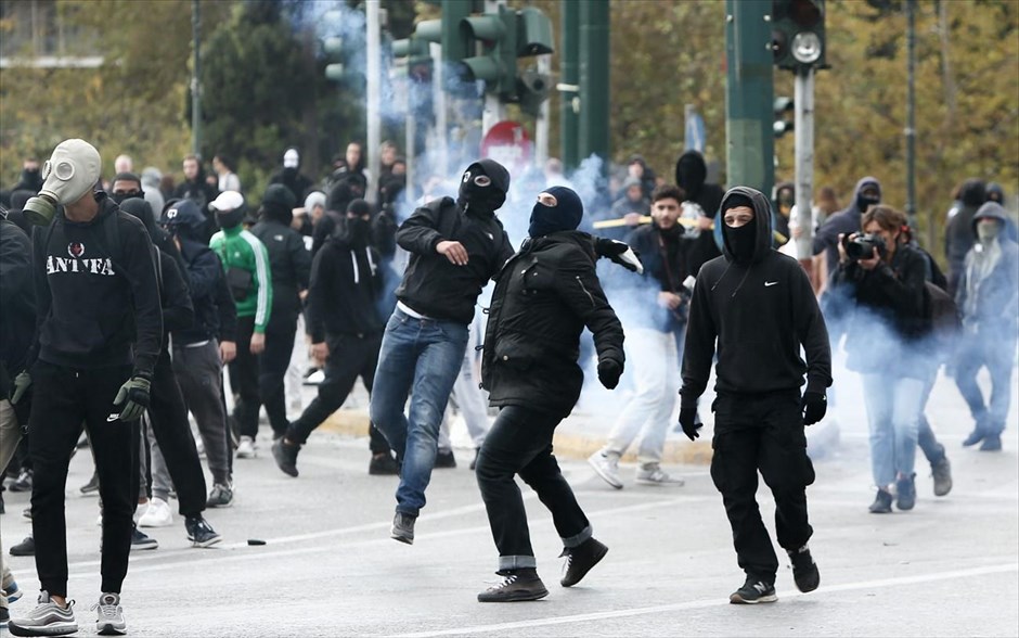 Αθήνα- μαθητικό συλλαλητήριο- επεισόδια. 