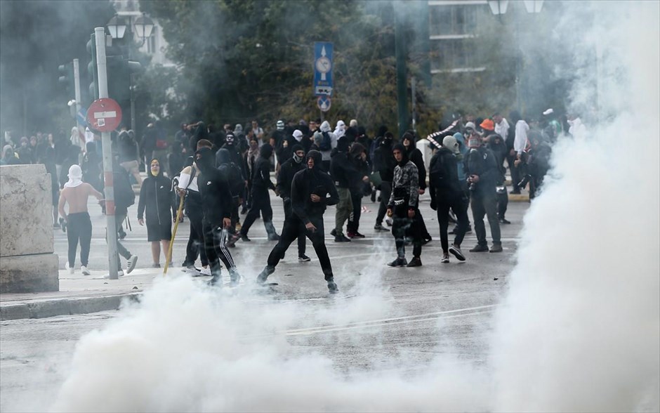 Αθήνα- μαθητικό συλλαλητήριο- επεισόδια. 