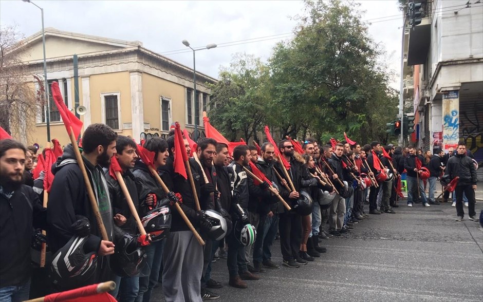 Πολυτεχνείο- εορτασμός- πορεία- Αθήνα. 