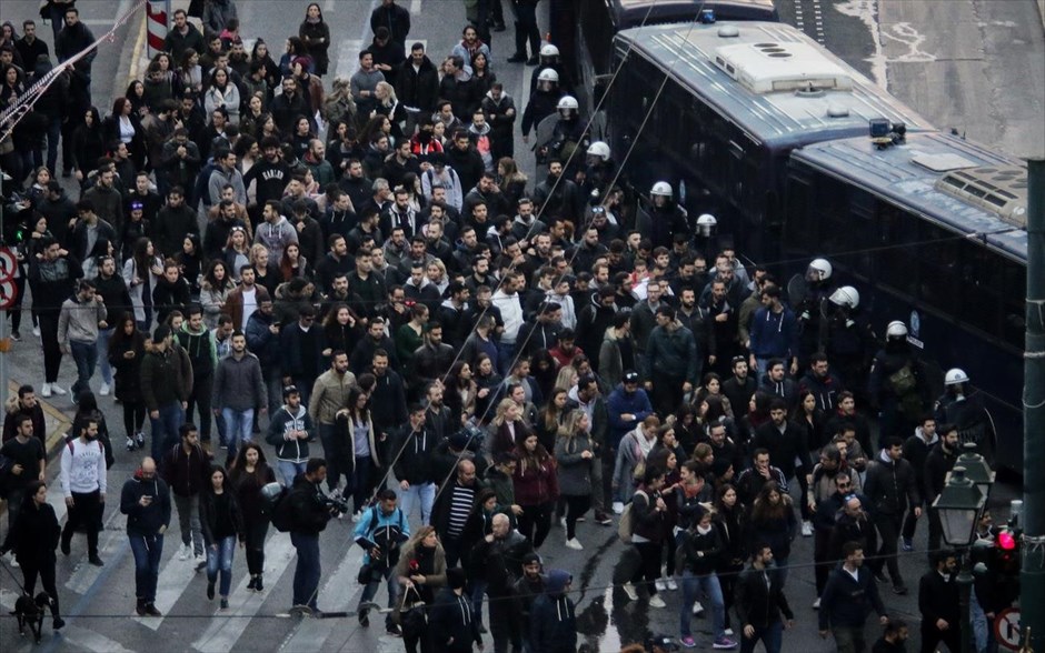 Πολυτεχνείο- εορτασμός- πορεία- Αθήνα. 