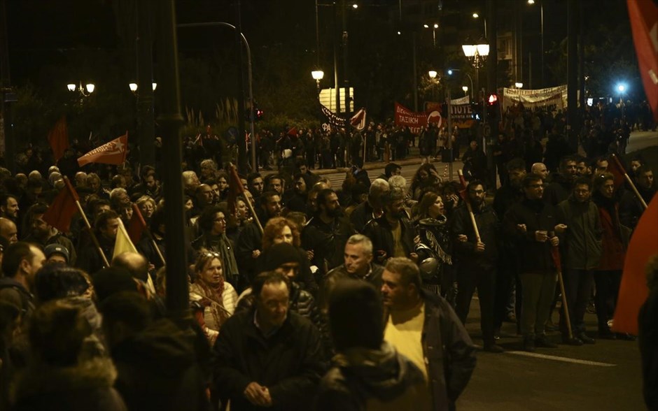 Πολυτεχνείο- εορτασμός- πορεία- Αθήνα. 