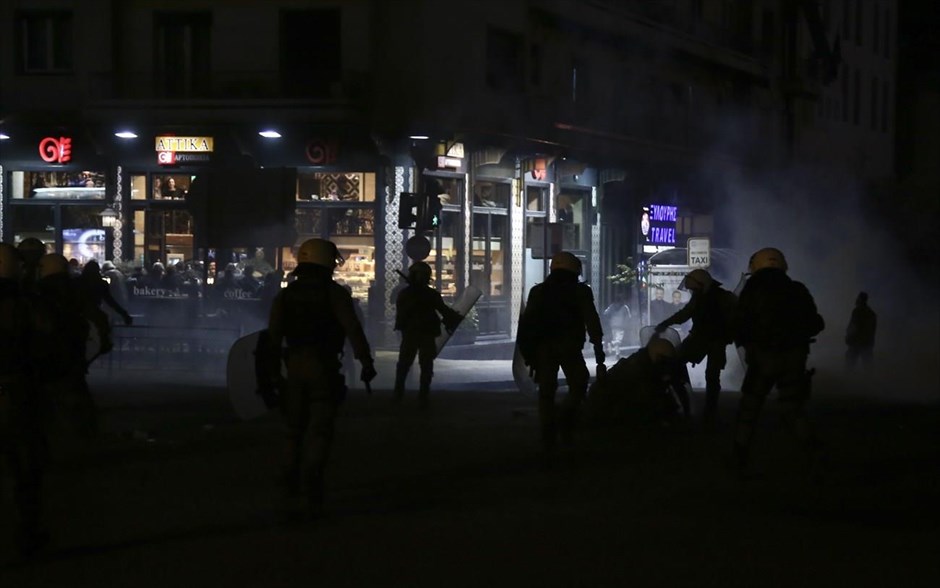 Πολυτεχνείο- εορτασμός- πορεία- Αθήνα- επεισόδια. 