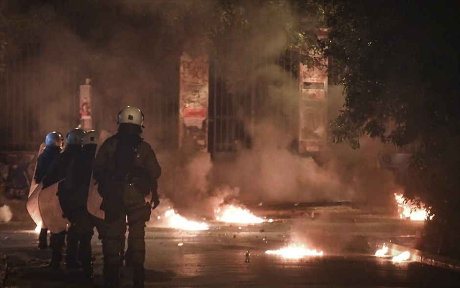 Πολυτεχνείο- εορτασμός- πορεία- Αθήνα- επεισόδια. 