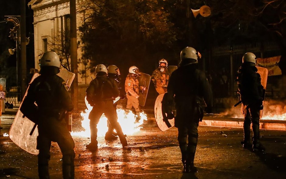Πολυτεχνείο- εορτασμός- πορεία- Αθήνα- επεισόδια. 