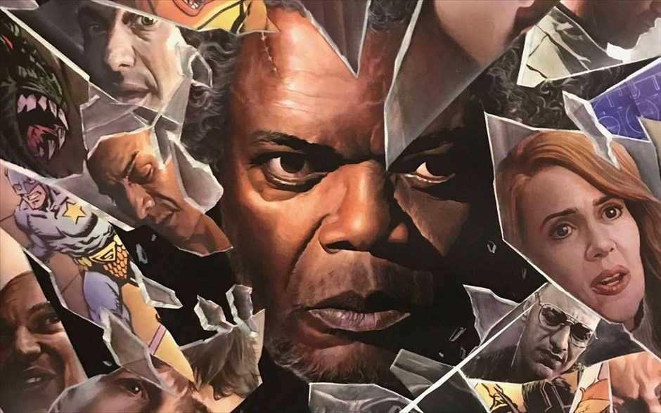 Glass . Από το φινάλε του «Διχασμένου» κατευθείαν στο σύμπαν του «Άφθαρτου», αυτή είναι η ταινία που ενώνει τον Μπρους Γουίλις, τον Σάμιουελ Τζάκσον και τον Τζέιμς ΜακΑβόι στο υπερηρωικό σύμπαν του Μ. Νάιτ Σιάμαλαν.
&nbsp;
